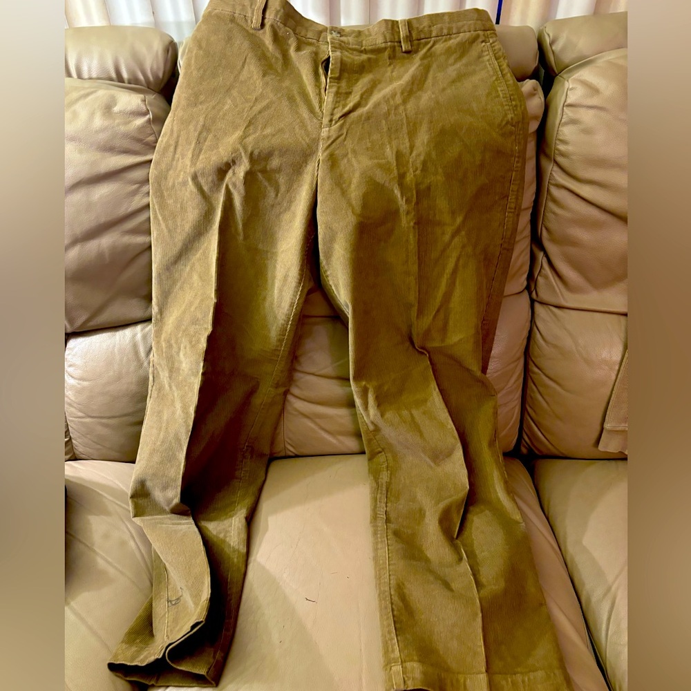 Men’s Lux Cord Dockers…Relaxed Fit and Flat Front